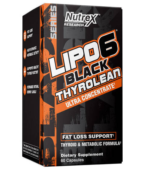 Lipo6 Black Thyrolean Ultra Concentrate 60 caps