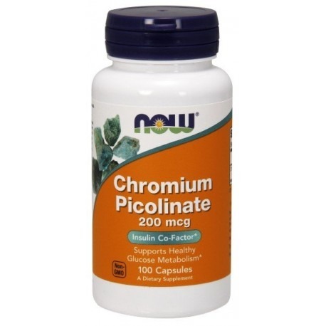 NowFoods Chromium Picolinate 200mcg 100 caps