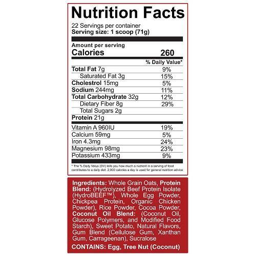 Real Carbs & Protein 1562g 